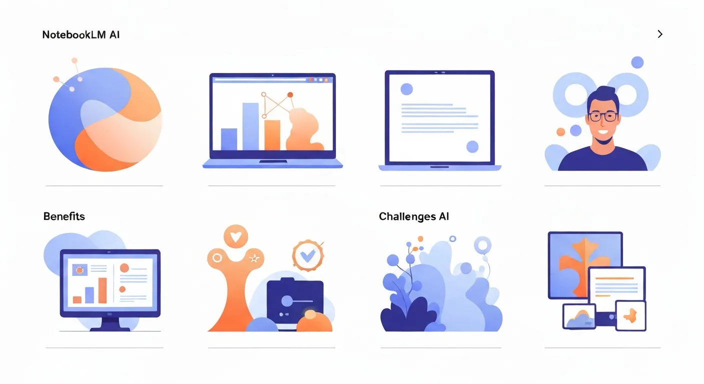 NotebookLMのメリットと潜在的な課題 文字なし、雰囲気でAIの