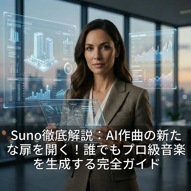 Suno徹底解説：AI作曲の新たな扉を開く！誰でもプロ級音楽を生成する完全ガイド