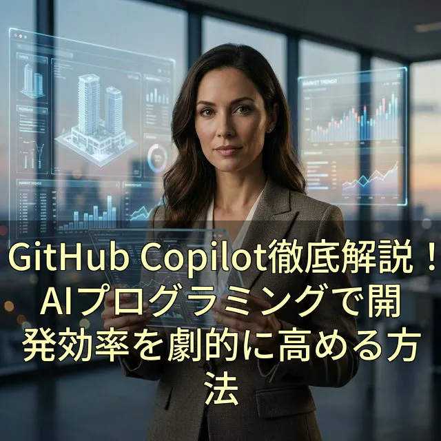 GitHub Copilot徹底解説！AIプログラミングで開発効率を劇的に高める方法