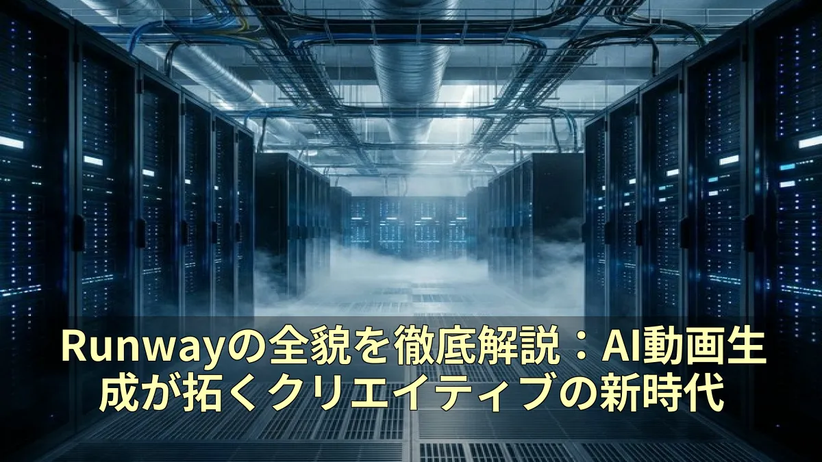 Runwayの全貌を徹底解説：AI動画生成が拓くクリエイティブの新時代