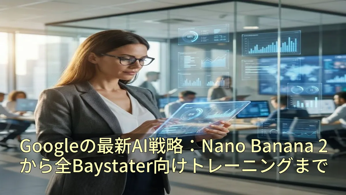 Googleの最新AI戦略：Nano Banana 2から全Baystater向けトレーニングまで