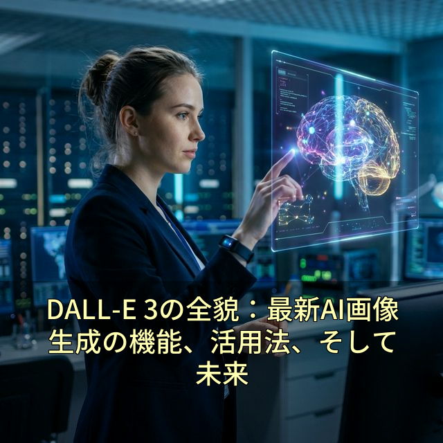 DALL-E 3の全貌：最新AI画像生成の機能、活用法、そして未来
