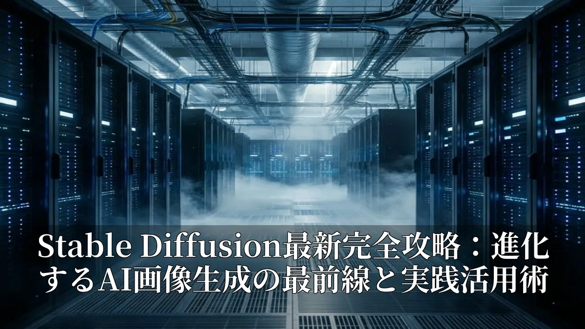 Stable Diffusion最新完全攻略：進化するAI画像生成の最前線と実践活用術