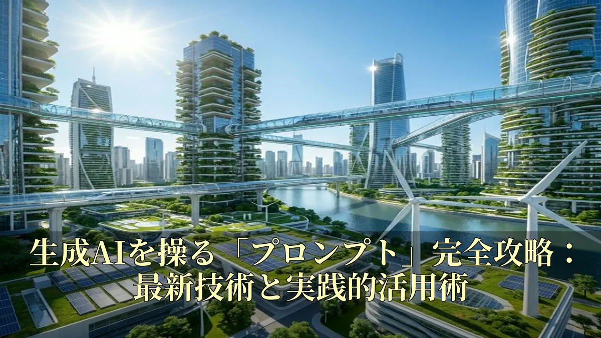 生成AIを操る「プロンプト」完全攻略：最新技術と実践的活用術