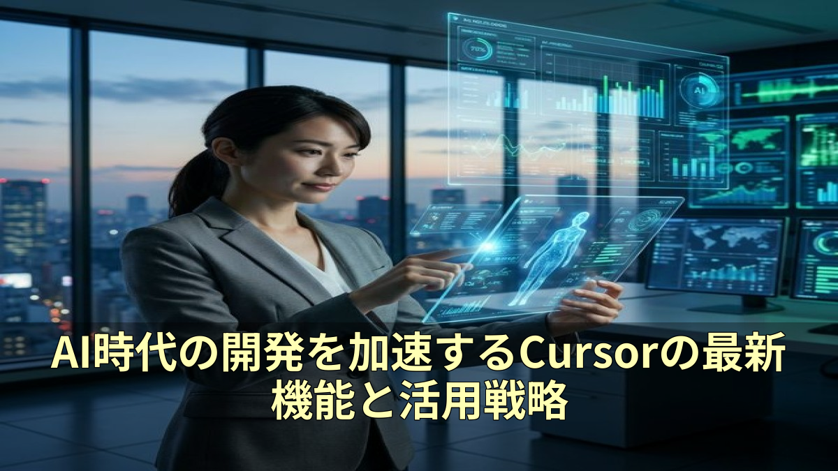 AI時代の開発を加速するCursorの最新機能と活用戦略