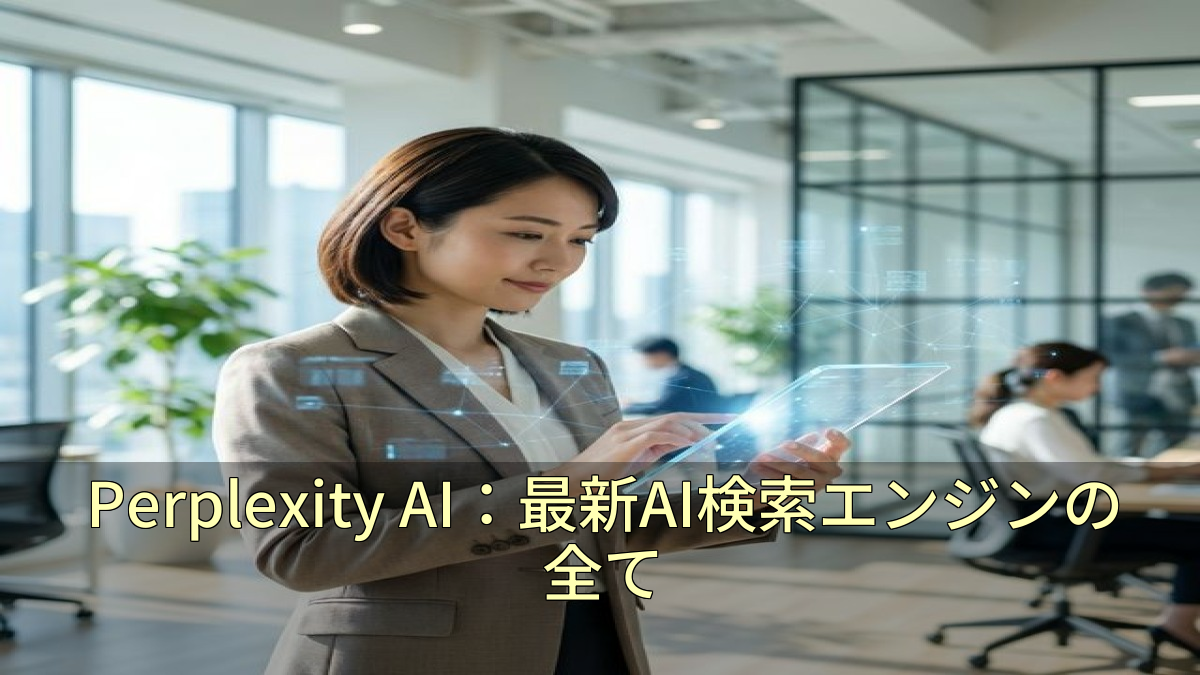 Perplexity AI：最新AI検索エンジンの全て