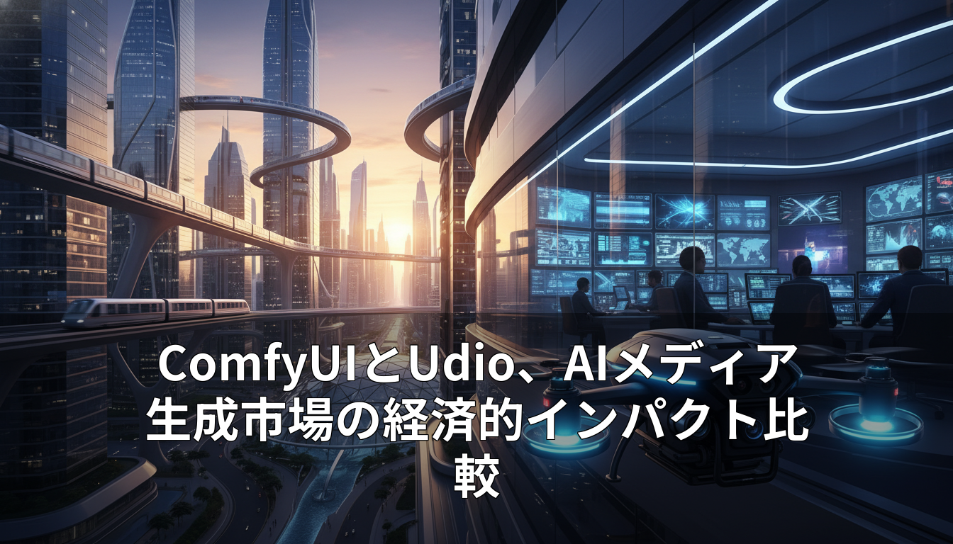 ComfyUIとUdio、AIメディア生成市場の経済的インパクト比較 11