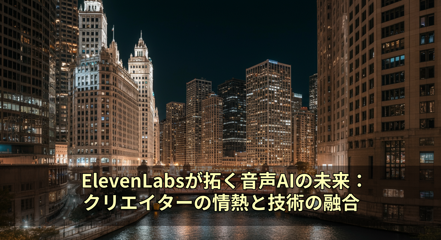 ElevenLabsが拓く音声AIの未来：クリエイターの情熱と技術の融合 11